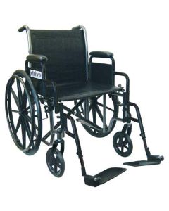 Wheelchair Econ Rem Desk Arms 16  w/SF    Dual Axle K1/K2