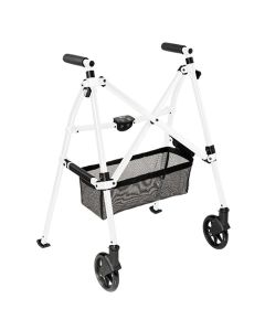 EZ Fold-N-Go Walker Vivid White