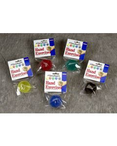 Thera - Band Hand Exercise Ball - Black Extra-Firm